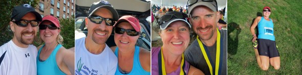 L to R: May (CVKA Memorial Day 10K), July (Nate's Race 5K), September (Reach the Beach), and October (Tufts 10K for Women)
